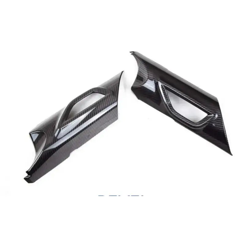 Carbon fiber door panels for Revel GT Dry Carbon trim covers on Toyota GR8 Subaru BRZ