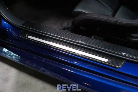 Revel GT Dry Carbon 2022 Toyota GR86 / Subaru BRZ Sill Covers - 2 Pieces - 1TR4GT0CS06 - Exterior Styling