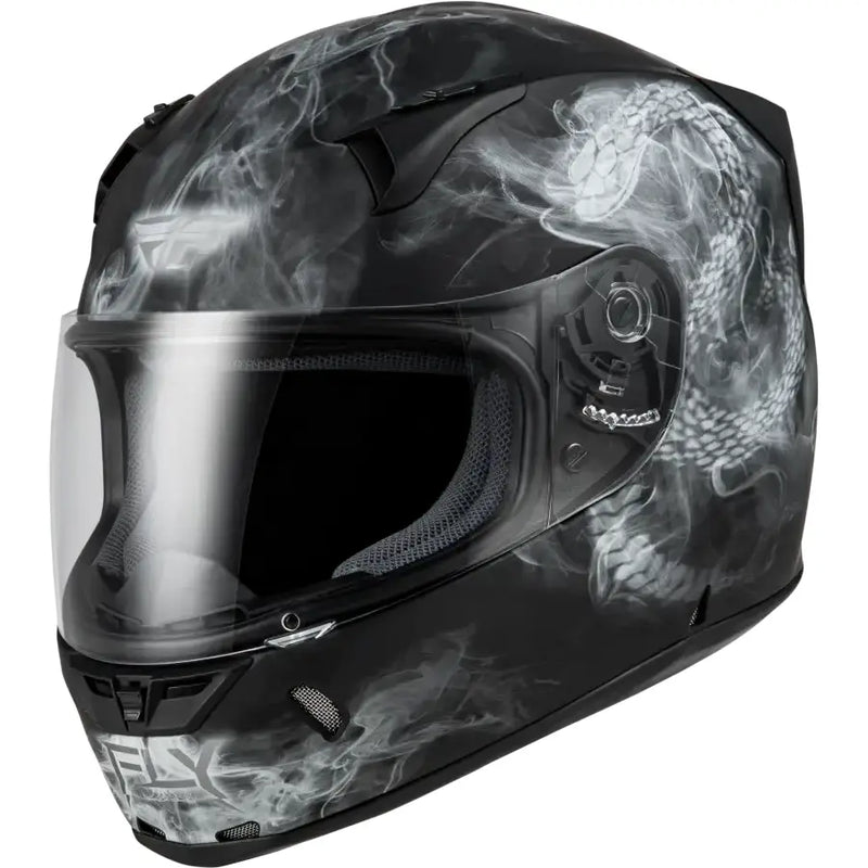 Revolt Coil Helmet Matte Black/White 2x