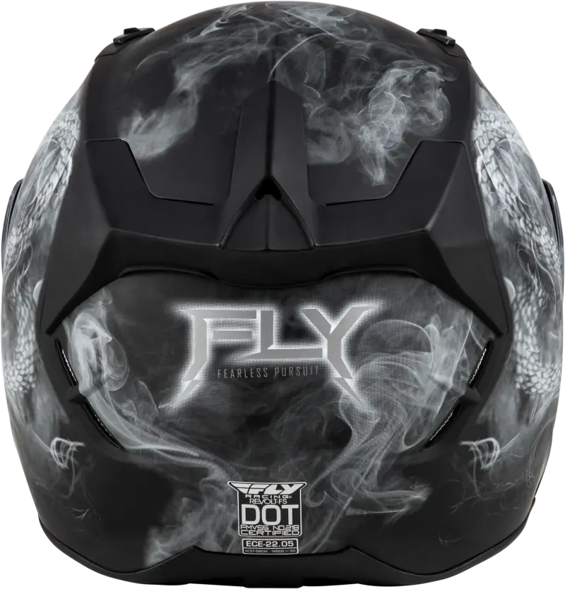 Revolt Coil Helmet Matte Black/White Sm