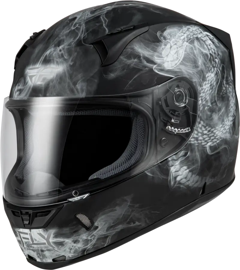 Revolt Coil Helmet Matte Black/White Sm