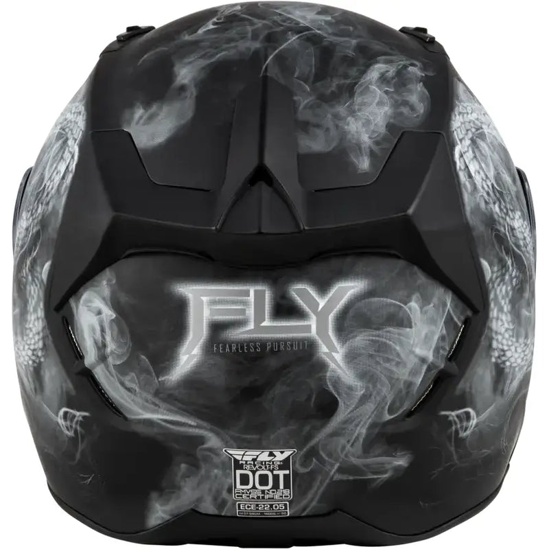 Revolt Coil Helmet Matte Black/White Sm