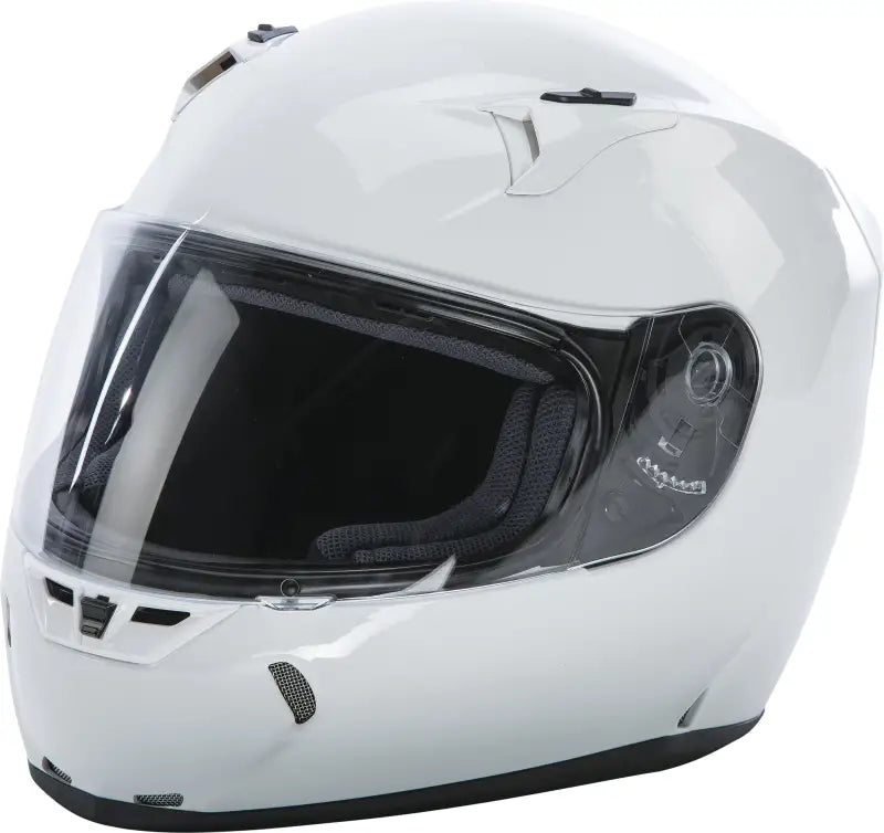 FLY RACING Revolt Solid Helmet Ece White Lg for Powersports