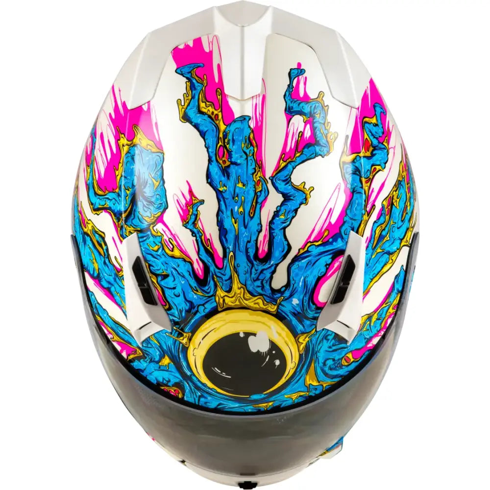 Revolt Space Creep Helmet Light Blue/White/Pink 2x