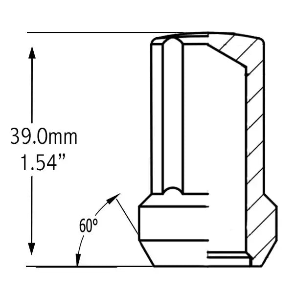 Revolution 331173S Lug Nut