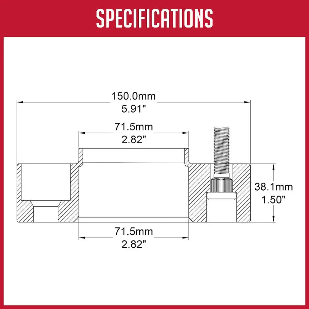 Revolution 5115-5115H-C Wheel Adapter
