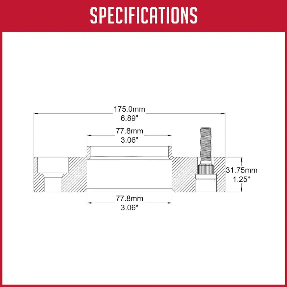 Revolution 5550-5550H-B14 Wheel Adapter