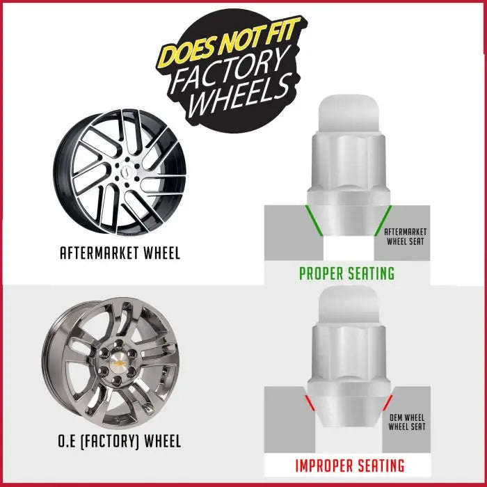 Revolution Designed For Durability Lug Nut 56K548Black - Blg 13 16 M14 20 BK 56K548BLK