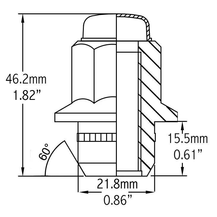 Revolution 581148 Lug Nut