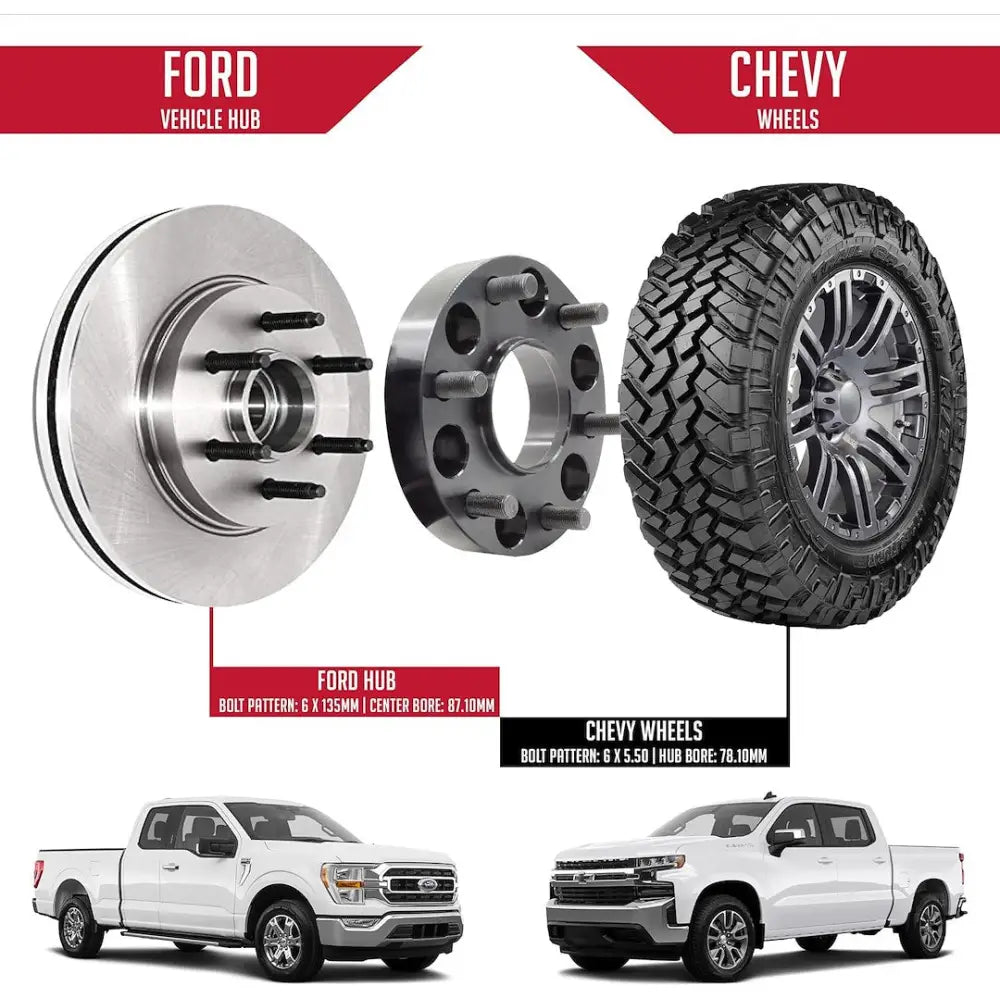 Revolution 6135-6550H-A.2 Wheel Adapter
