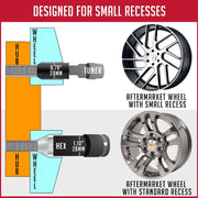 Revolution 78K548Black Lug Nut 78K548BLK