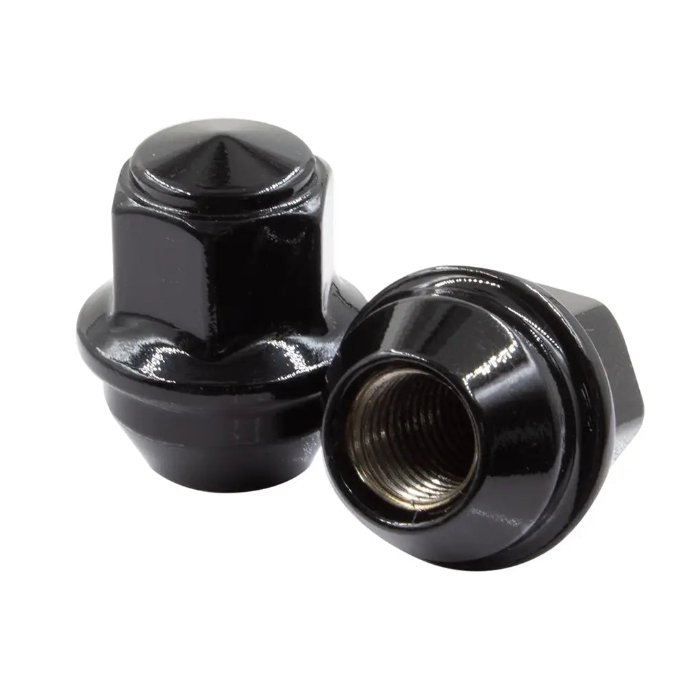 Revolution 801145Black Lug Nut - Black Large 801145BLK