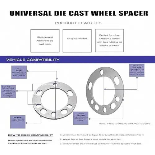 Revolution 911130T-A Wheel Spacer