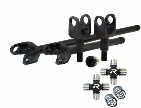 Revolution Gear & Axle 07-18 Jeep Wrangler JK Chromoly Discovery Series Front Axle Kit w/U-Joints - Revolution Gear & Axle