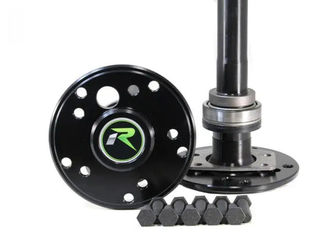 Black axle assembly with bolts for Revolution Gear & Axle Jeep Wrangler JK kit