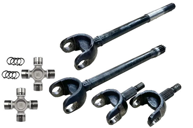 Revolution Gear & Axle 2018+ Jeep Wrangler JL & JT Chromoly Discovery Series Front Axle Kit - Revolution Gear & Axle