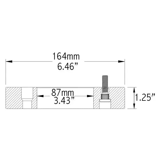 Revolution Increased Stability And Handling Wheel Adapter 5135/500-5475-B - 5X135 5-4.75 1.25 87 M12