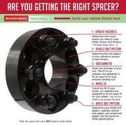 Revolution Increased Stability And Handling Wheel Adapter 6120-6120H-C - Adap-6X120 1.50 66.9 M14