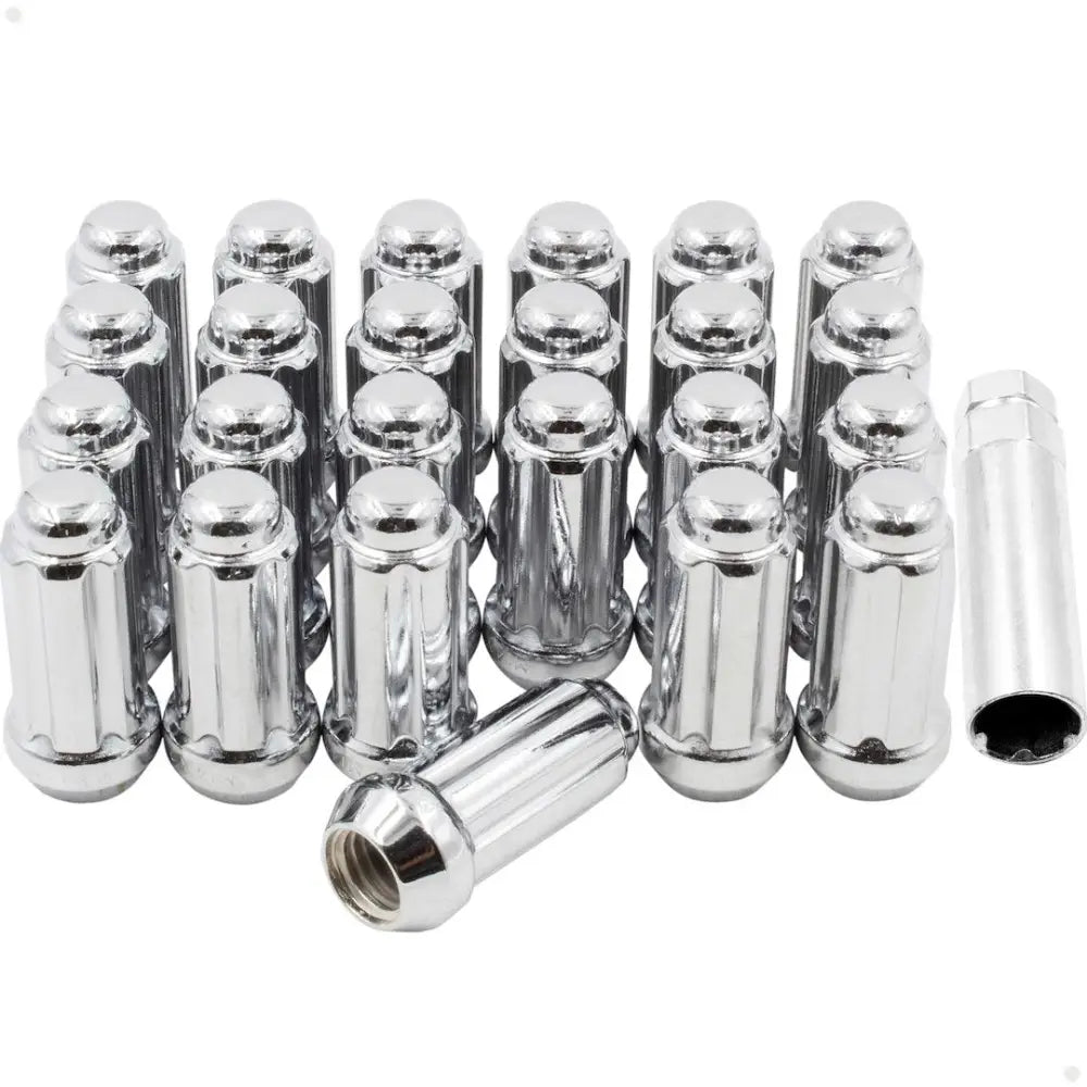 Revolution One Piece Solid Design Lug Nut 63K648 - Spln 1.9 M14 24