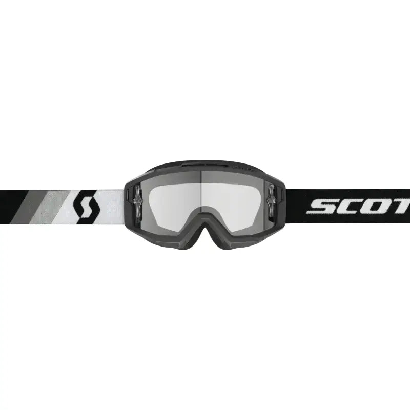 Split Otg Goggle Prem Blk/Wht Clear Wrks - SCOTT