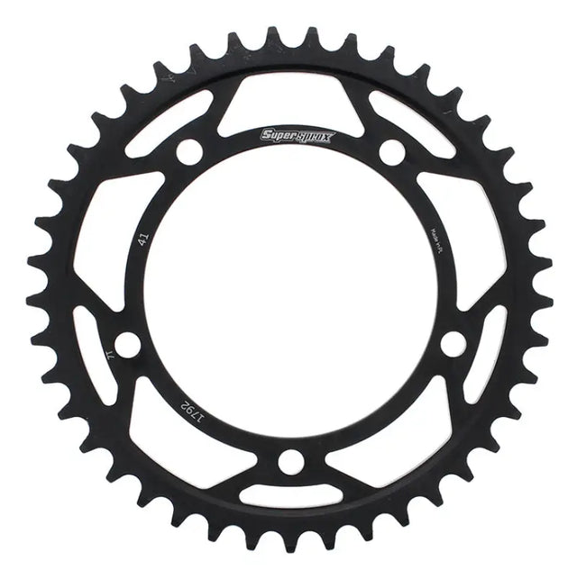 SUPERSPROX RFE-1792-41-BLK Rear Sprocket Steel 41t 525 Blk Suz