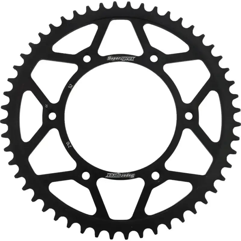 SUPERSPROX RFE-210-52-BLK Rear Sprocket Steel 52t 520 Blk Hon
