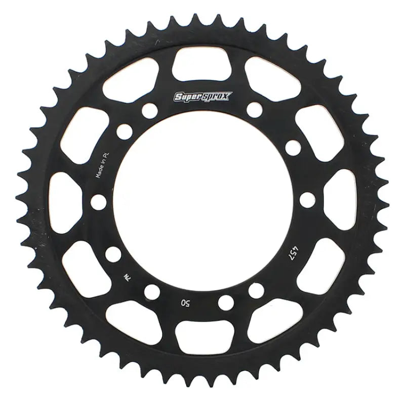 RFE-457-50-BLK Rear Sprocket Steel 50t 420 Blk Kaw