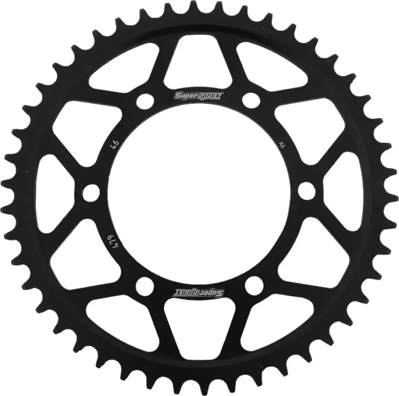 RFE-479-46-BLK Rear Sprocket Steel 46t 530 Blk Yam 