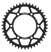 SUPERSPROX RFE-480-43-BLK Rear Sprocket Steel 43t 525 Blk Suz/Yam
