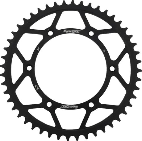 RFE-808-48-BLK Rear Sprocket Steel 48t 520 Blk Suz 