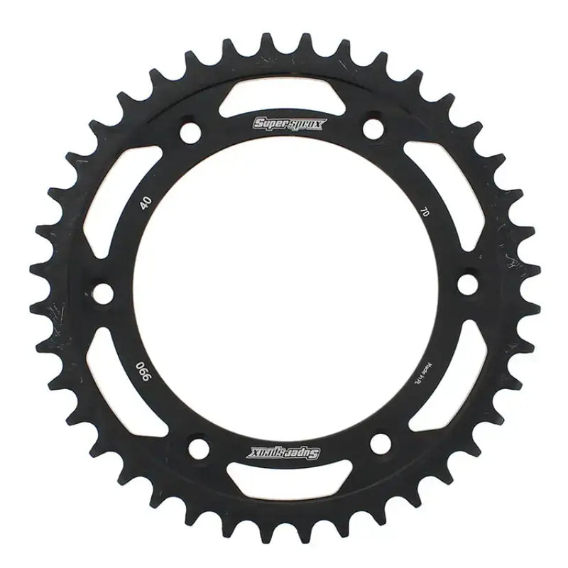 SUPERSPROX RFE-990-40-BLK Rear Sprocket Steel 40t 520 Blk Hus/Husq/Ktm