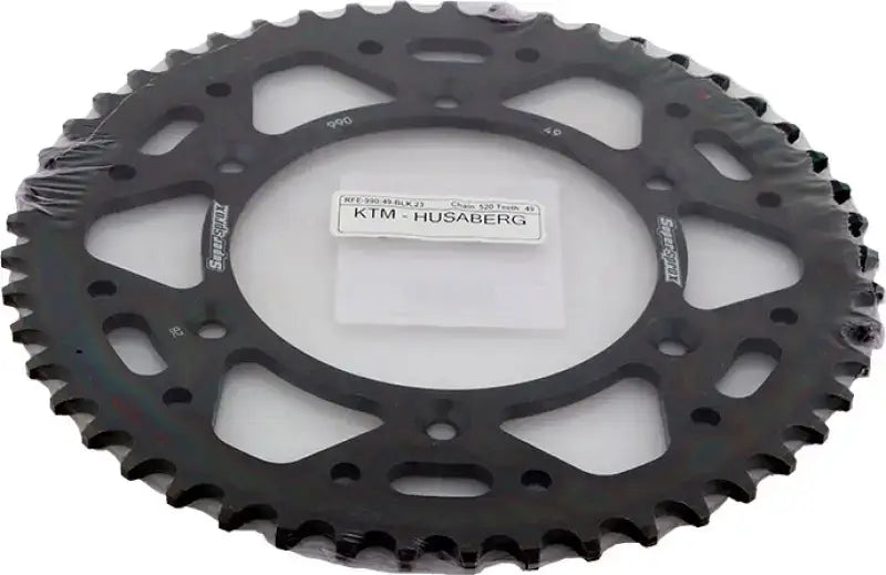 RFE-990-49-BLK Rear Sprocket Steel 49t 520 Blk Husq/Ktm 