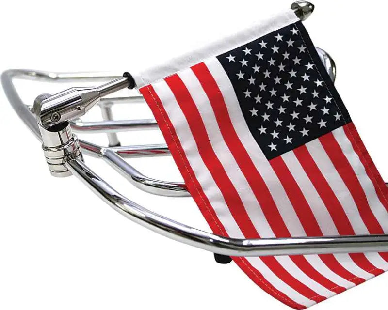 RFM-FLD Usa 6x9 Flag W/Folding Mount For 1/2" Round Bar