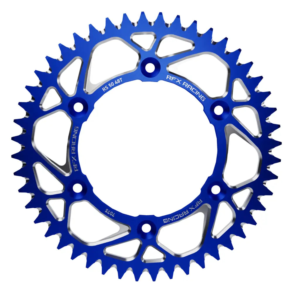 RFX Aluminum Rear Sprocket FXRS 60-49 99BU - Blue 49T
