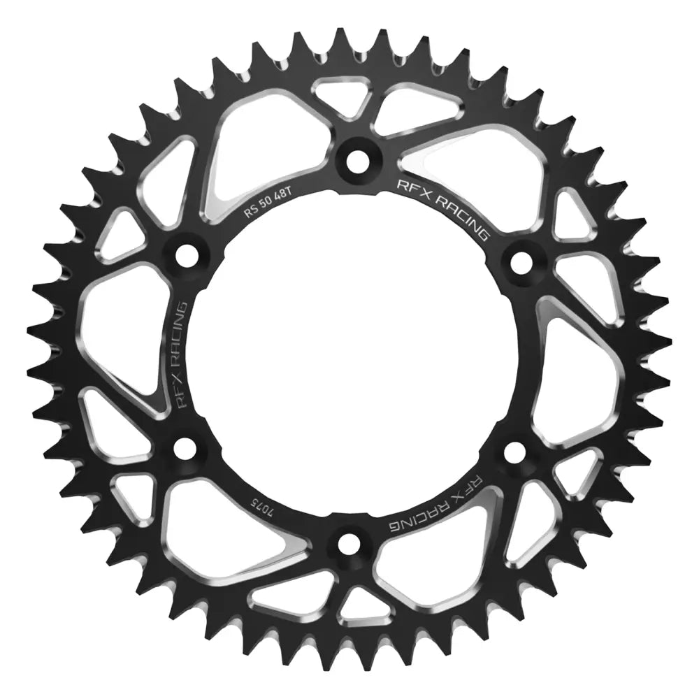 RFX Aluminum Rear Sprocket FXRS 60-50 99BK - Black 50T