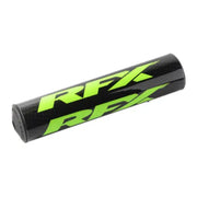 RFX F8 Crossbar Pads Handlebars FXHB 81000 99GN - Black Green Bar Pad