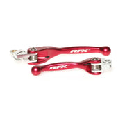 RFX Forged Aluminum Flex Levers FXFL 10000 55RD - Red Flexible Lever Set