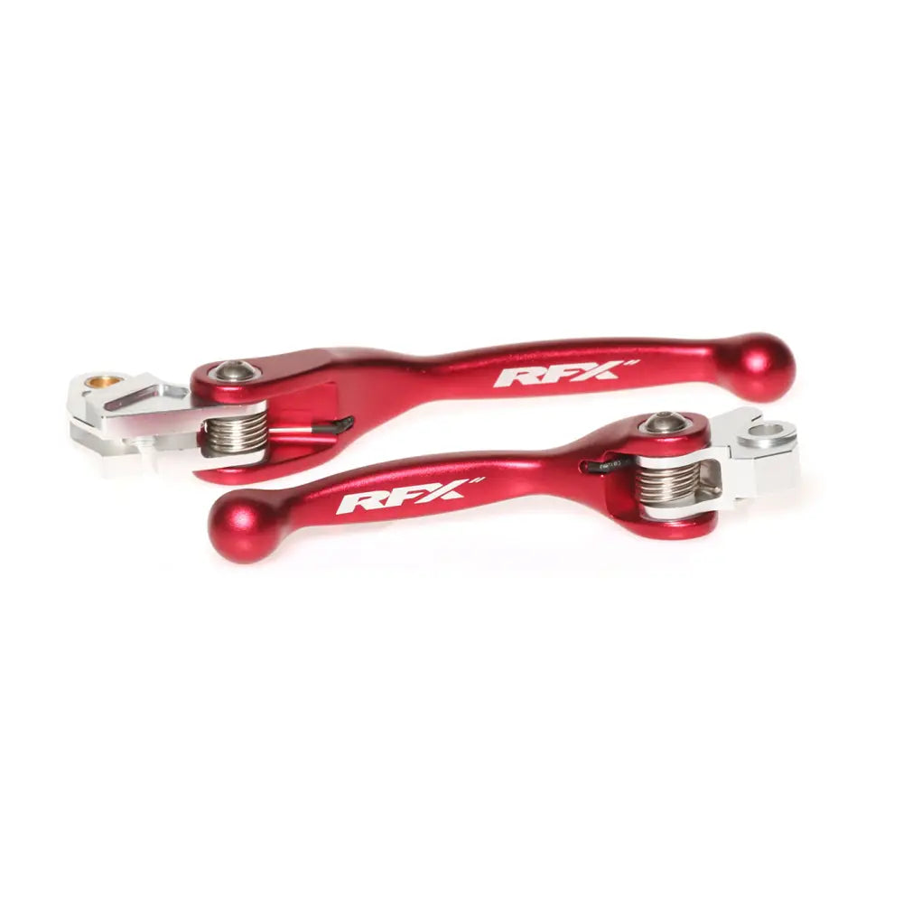 RFX Forged Aluminum Flex Levers FXFL 30100 55RD - Red Flexible Lever Set