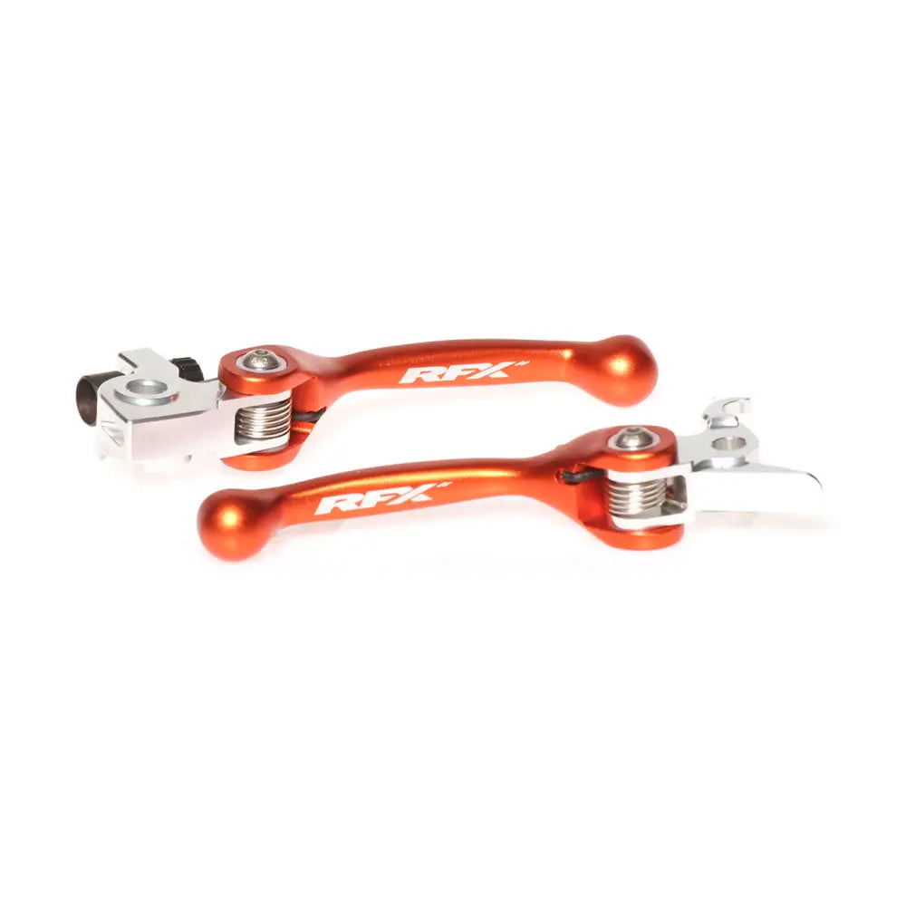 RFX Forged Aluminum Flex Levers FXFL 50100 55OR - Orange