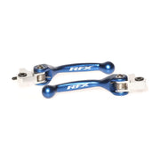 RFX Forged Aluminum Flex Levers FXFL 50600 55BU - Blue Flexible Lever Set Husq GAS