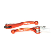 RFX Forged Aluminum Flex Levers FXFL 50800 55OR - Orange Flexible Lever Set