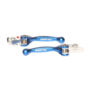 RFX Forged Aluminum Flex Levers FXFL 70600 55BU - Blue Flexible Lever Set Husq Husa