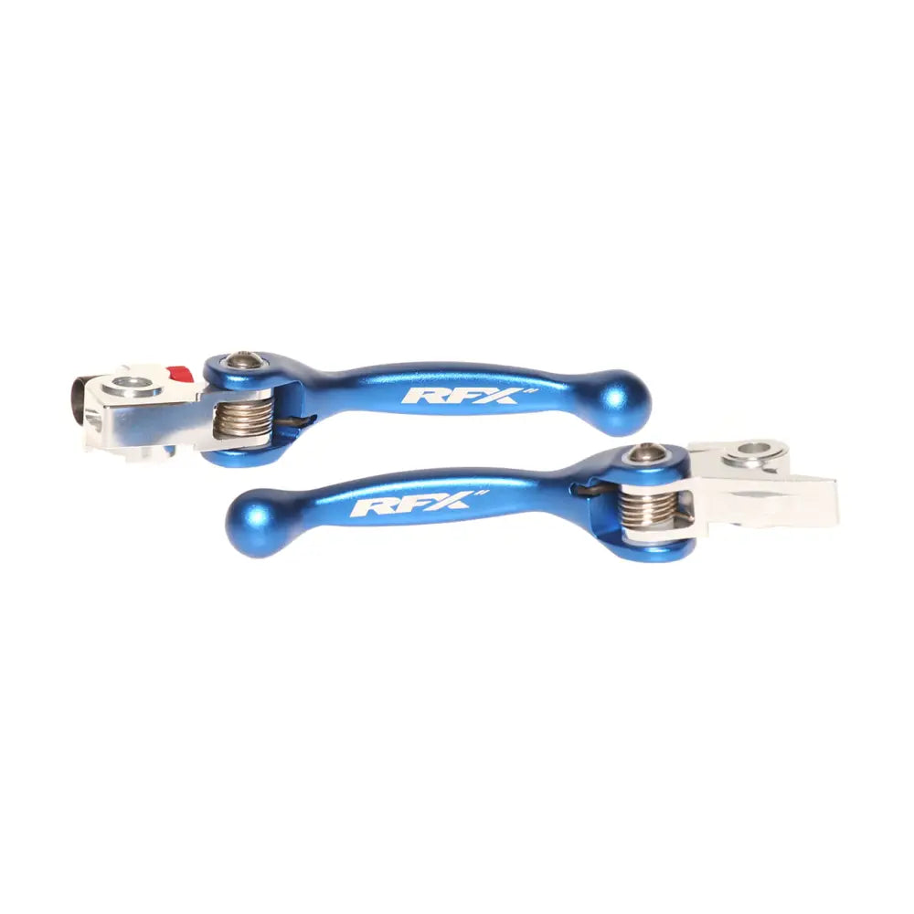RFX Forged Aluminum Flex Levers FXFL 70600 55BU - Blue Flexible Lever Set Husq Husa
