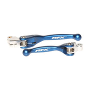 RFX Forged Aluminum Flex Levers FXFL 70900 55BU - Blue Flexible Lever Set Husq