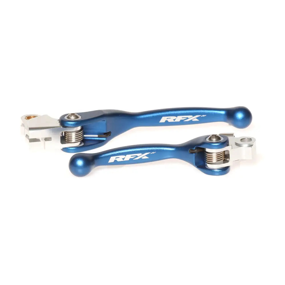RFX Forged Aluminum Flex Levers FXFL 71000 55BU - Blue Flexible Lever Set Husq GAS