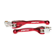 RFX Forged Aluminum Flex Levers FXFL 71000 55RD - Red Flexible Lever Set Husq GAS