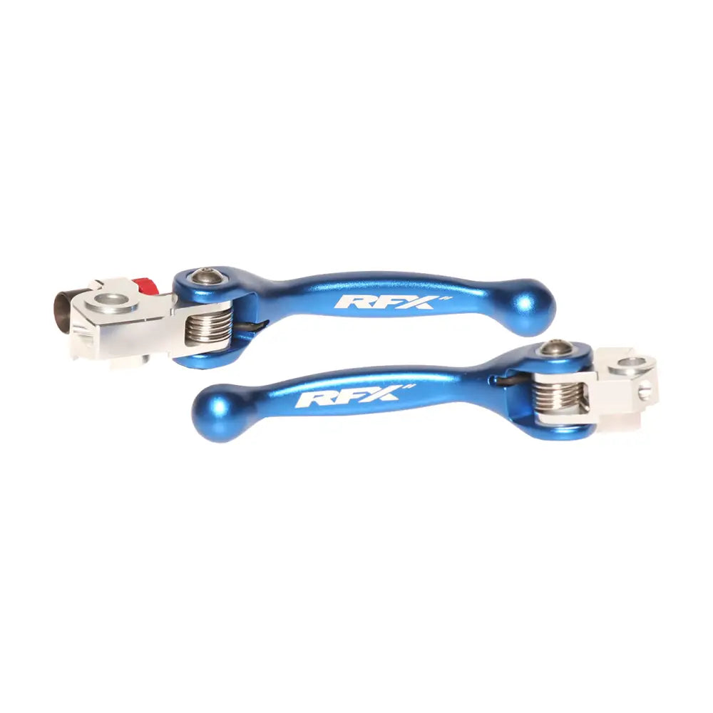 RFX Forged Aluminum Flex Levers FXFL 80000 55BU - Blue Flexible Lever Set TM