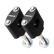 RFX Handlebar Mounts FXHM 10028 55BK - Black Mount Kit