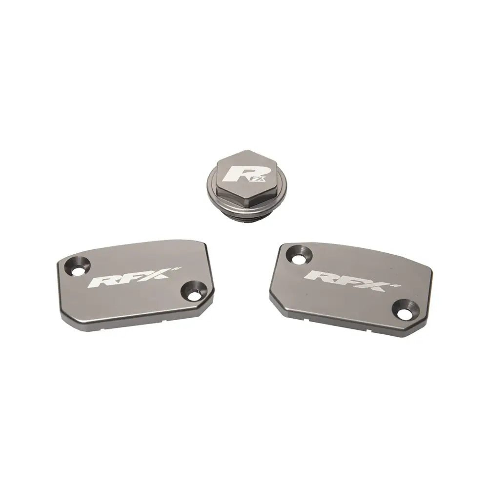 RFX Master Cylinder Covers Brakes FXRC 52000 99H2 - Gray