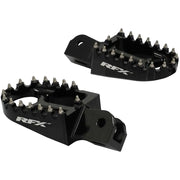 RFX PRO Series Aluminum Footpegs Foot Controls FXFR 10200 99BK - Black SUR-RON